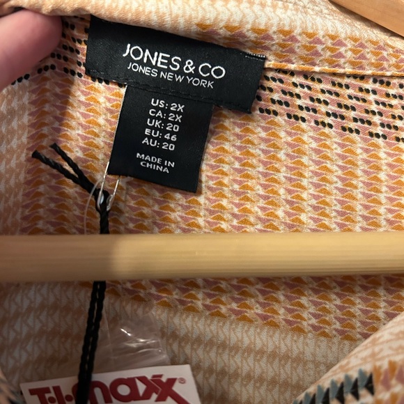 Jones New York button down top - Picture 3 of 4